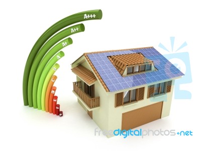 Energy Classification Properties Stock Image