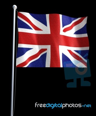 England Flag Stock Image