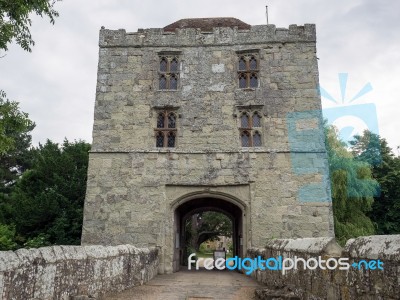 Entrance To Michelham Priory Stock Photo