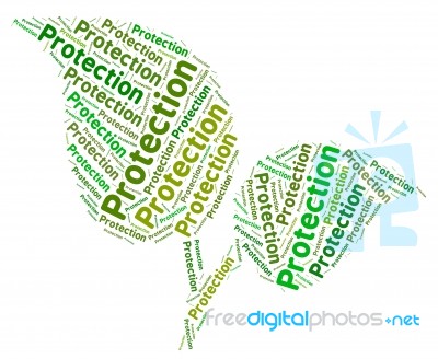 Environmental Protection Meaning Eco Friendly And Words Stock Image