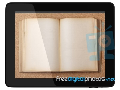 EReader Concept Stock Image