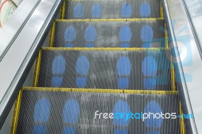 Escalator Stock Photo