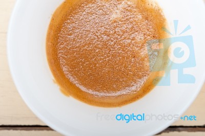 Espresso Cofee And Beans Stock Photo