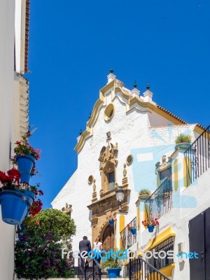 Estepona, Andalucia/spain - May 5 : Church Of Nuestra Señora De… Stock Photo