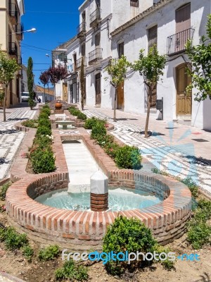 Estepona, Andalucia/spain - May 5 : Street Scene In Estepona Spa… Stock Photo