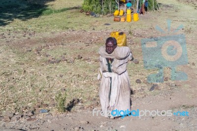 Ethiopian Woman Stock Photo