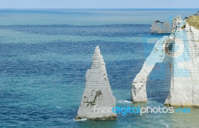 Etretat Stock Photo