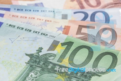 Euro Money Bank Stock Photo