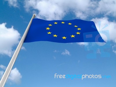 European Flag Stock Image