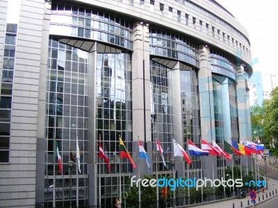 European Parliament Stock Photo