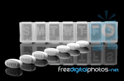 Everyday Pills Stock Photo