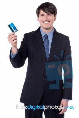 Everyone Will Get A New Cash Card! Stock Photo