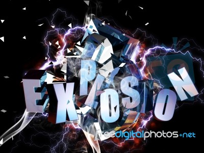 Explosion Stock Image