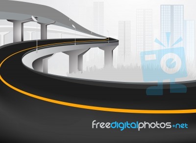 Express Way Stock Image