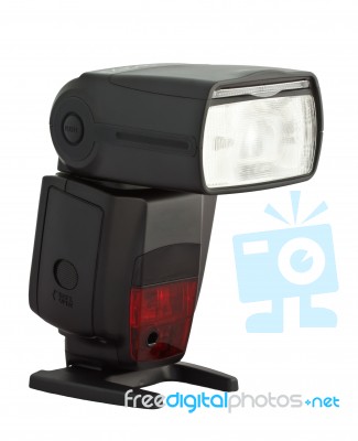 External Flash Unit Stock Photo