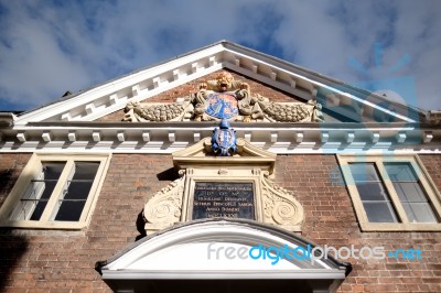 Facade Of Matrons College 1682 In Salisbury Stock Photo