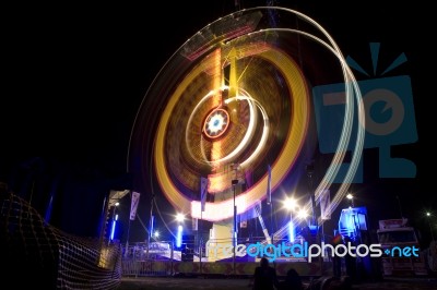 Fairground Ride Stock Photo