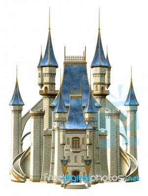 Fairy Tale Castle Stock Image