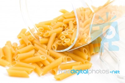 Fallen Macaroni Stock Photo