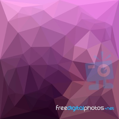 Fandango Lavender Abstract Low Polygon Background Stock Image