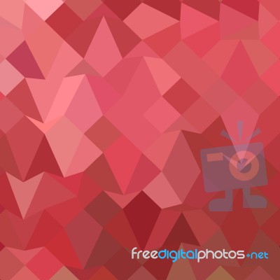 Fandango Pink Abstract Low Polygon Background Stock Image