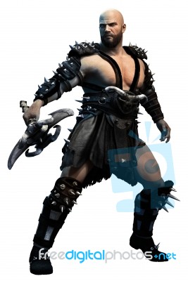 Fantasy Warrior Stock Image