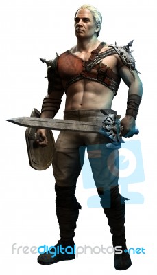 Fantasy Warrior Stock Image