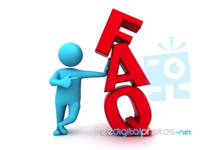 Faq Stock Image