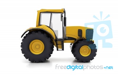 Farm Tractor Stock Image