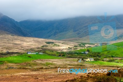 Farmland In Ireland Stock Photo