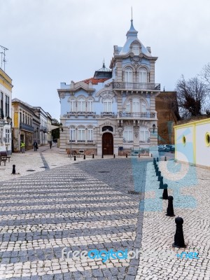 Faro, Southern Algarve/portugal - March 7 : Historical Building Stock Photo