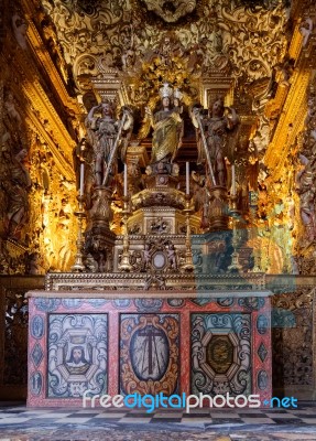 Faro, Southern Algarve/portugal - March 7 : Interior View Of The… Stock Photo