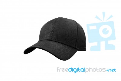 Fashion Black Cap Stock Photo