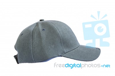 Fashion Gray Cap Stock Photo