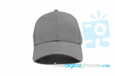 Fashion Gray Cap Stock Photo