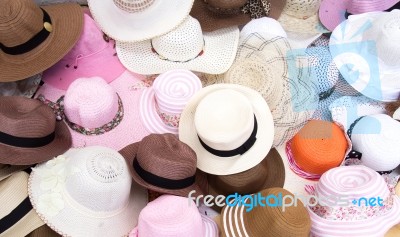 Fashion Hats Stock Photo