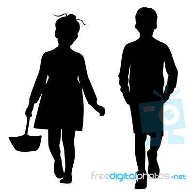 Fashion Kids Stock Image