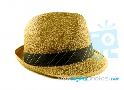 Fashion Straw Hat  Stock Photo