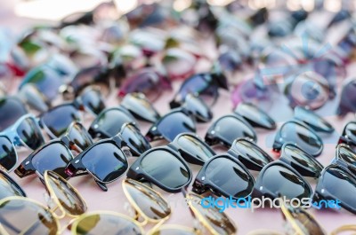 Fashion Sun Glass Stock Photo