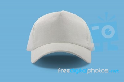 Fashion White Cap Stock Photo