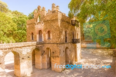 Fasilidas Baths Stock Photo