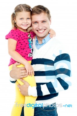 Father And Daughter Stock Photo