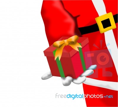 Father Christmas Santa Claus Stock Image