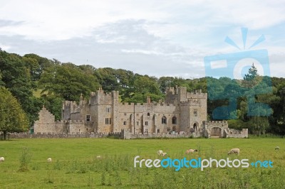 Featherstone Castle Stock Photo