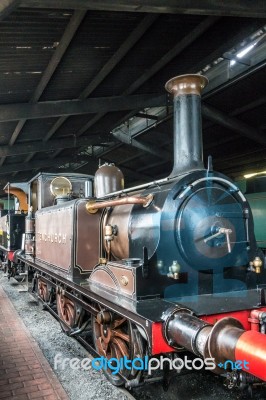 Fenchurch Steam Engine Stock Photo