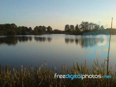 Ferry Meadows Peterborough Stock Photo