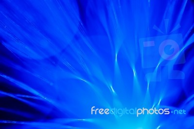 Fibre Optic Abstract Stock Photo