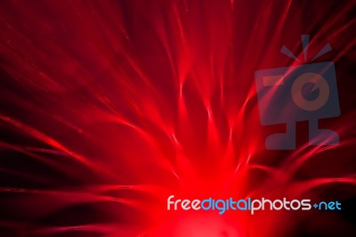 Fibre Optic Abstract Stock Photo