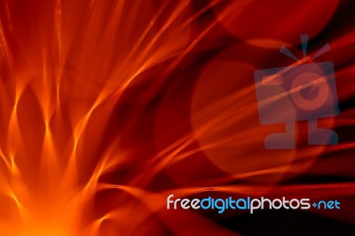 Fibre Optic Abstract Stock Photo