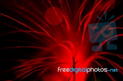 Fibre Optic Abstract Stock Photo